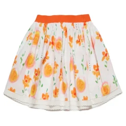 Falda Popelina Estampado Día Soleado