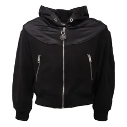 Felpa Full Zip Cotton Sweater