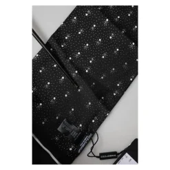 Foulard de Seda con Estampado de Lunares