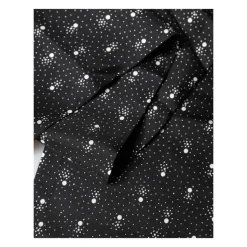 Foulard de Seda con Estampado de Lunares