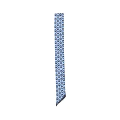 Foulard Geometric-print Scarf