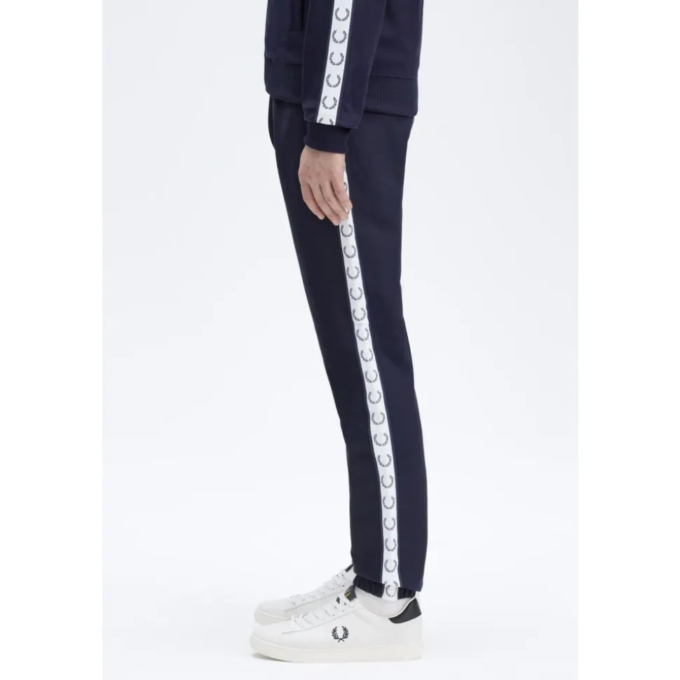 Fred Perry Taped Track Pant Carbon Blue