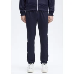 Fred Perry Taped Track Pant Carbon Blue