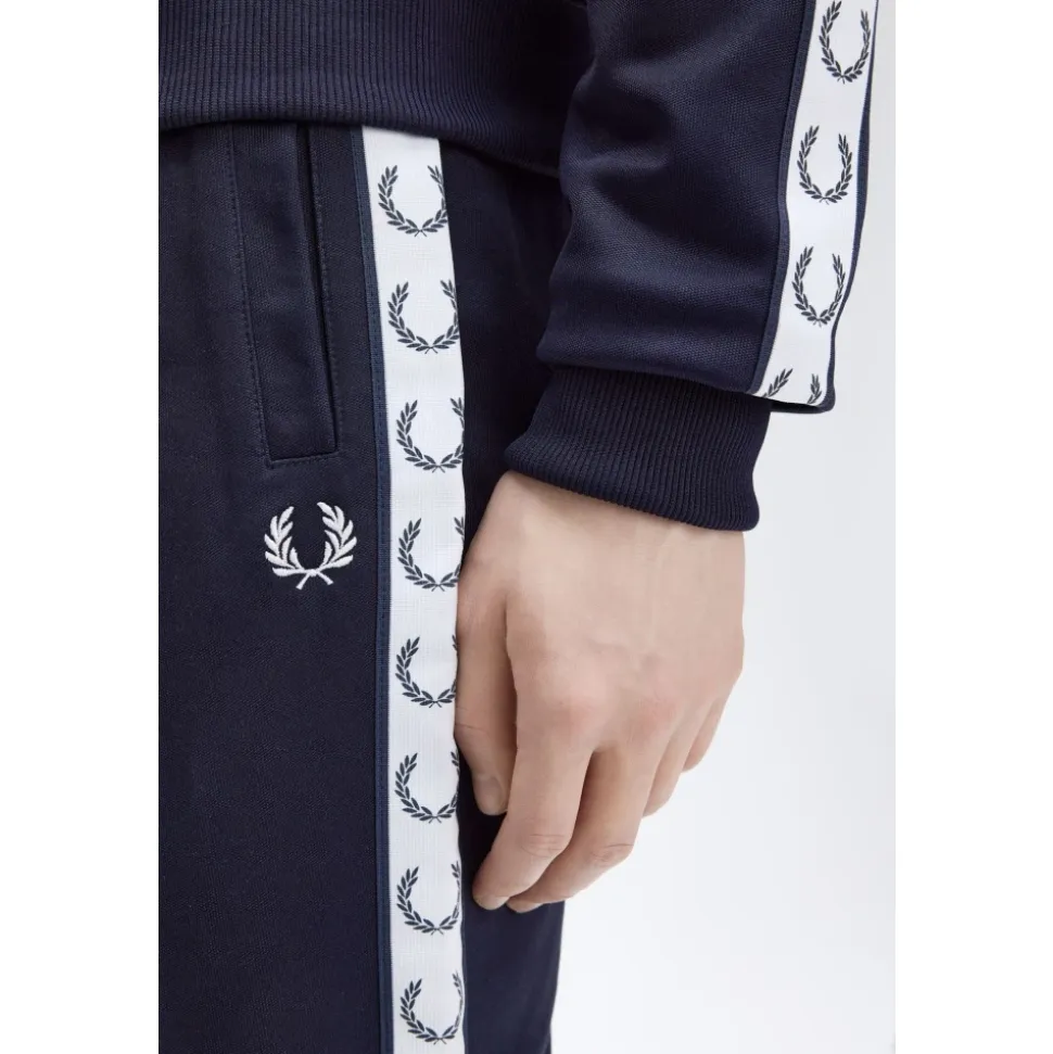 Fred Perry Taped Track Pant Carbon Blue