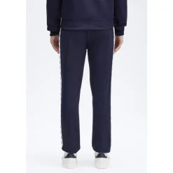 Fred Perry Taped Track Pant Carbon Blue