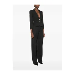 Gabardina con cuello joya