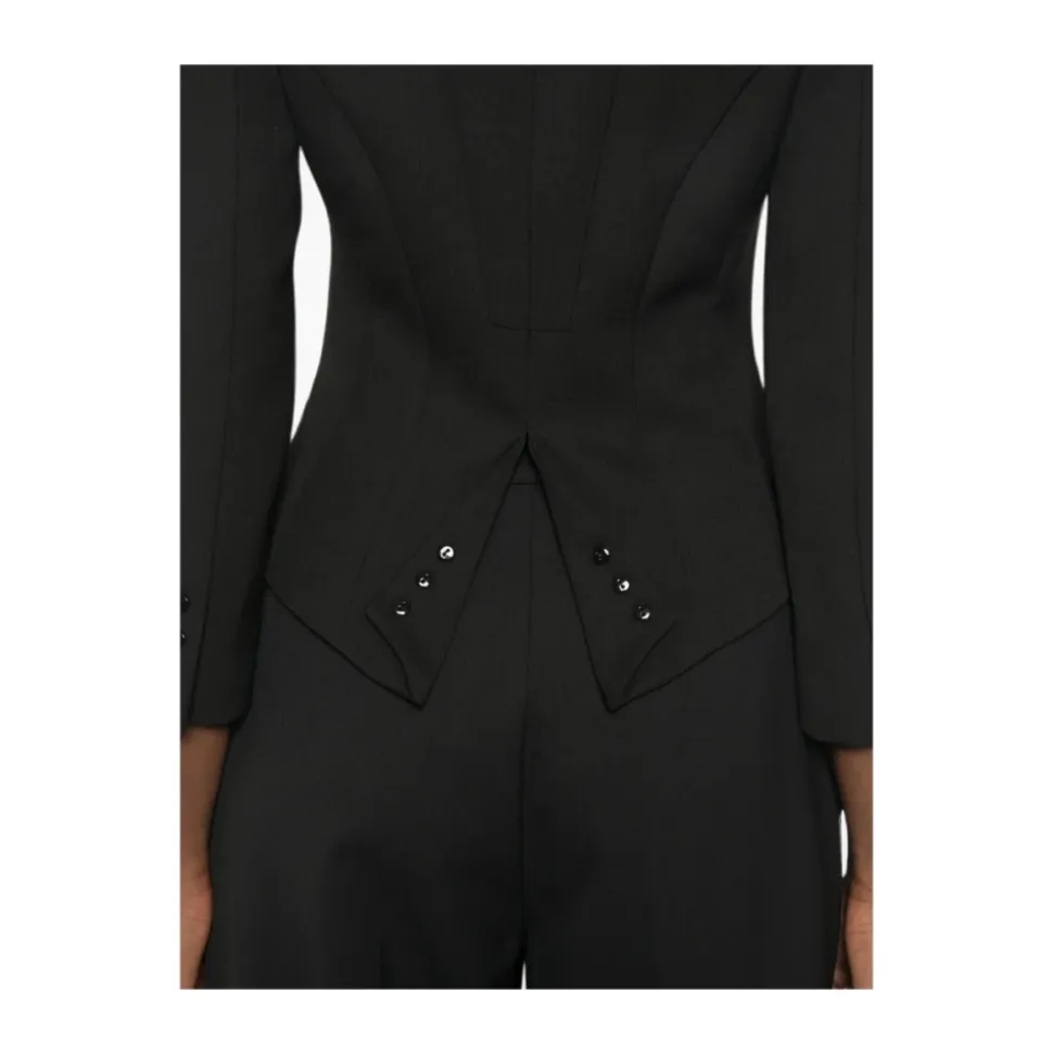 Gabardina con cuello joya