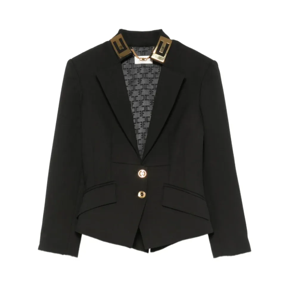 Gabardina con cuello joya