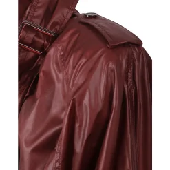 Gabardina Midi con Cinturón