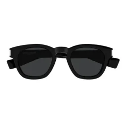 Gafas de Sol Vintage Panthos Negro Brillante