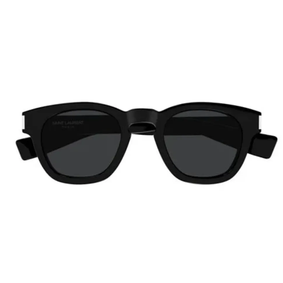 Gafas de Sol Vintage Panthos Negro Brillante
