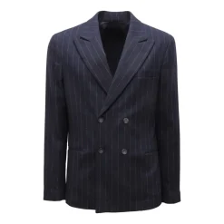 Giacca Doppiopetto Pinstripe Jacket E