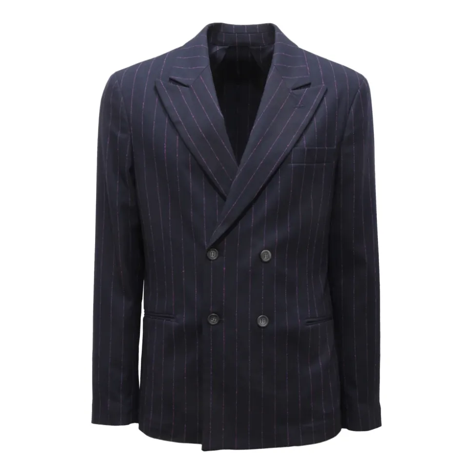 Giacca Doppiopetto Pinstripe Jacket E