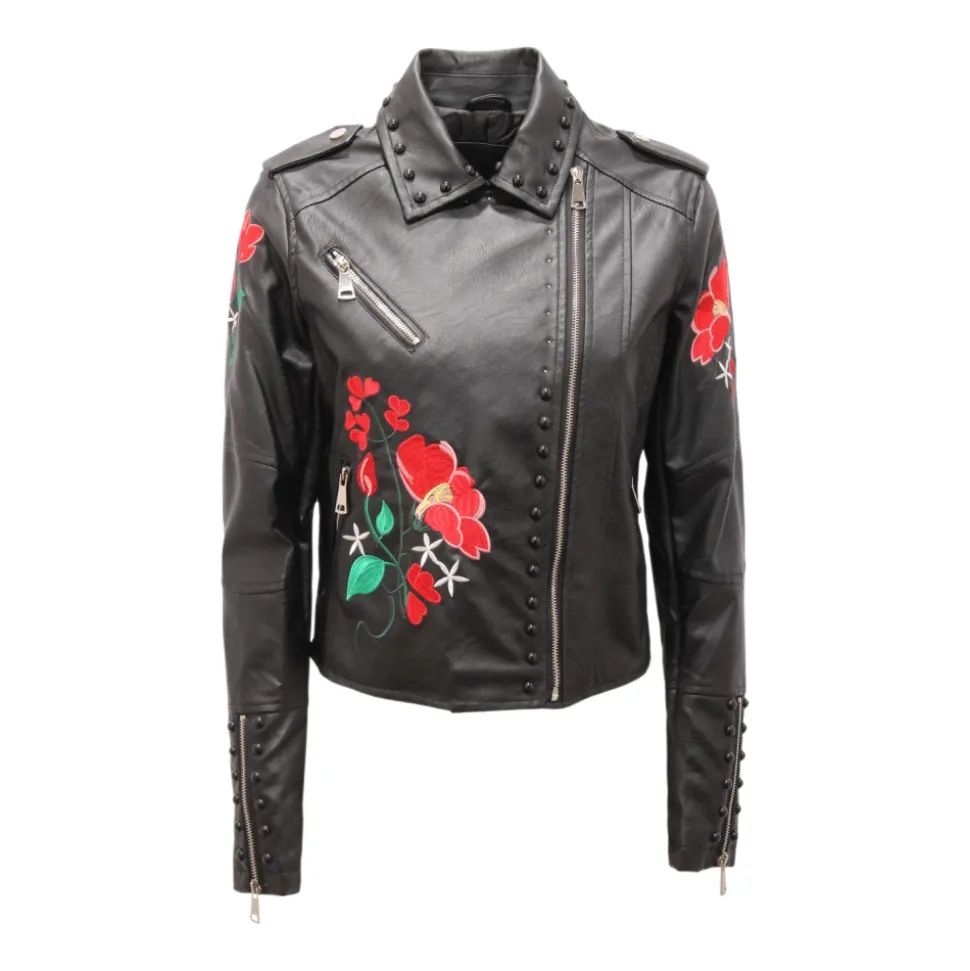 Giubbino Eco Pelle Wo Jacket