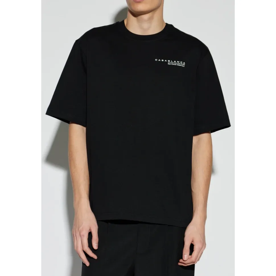 Glitch Orchid Oversized Short Sleeve T-Shirt