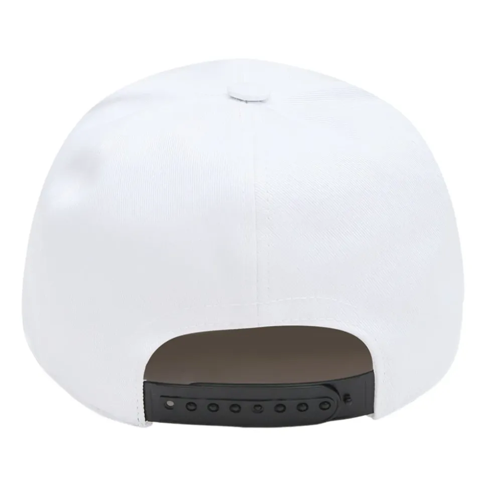 Gorra blanca con visera