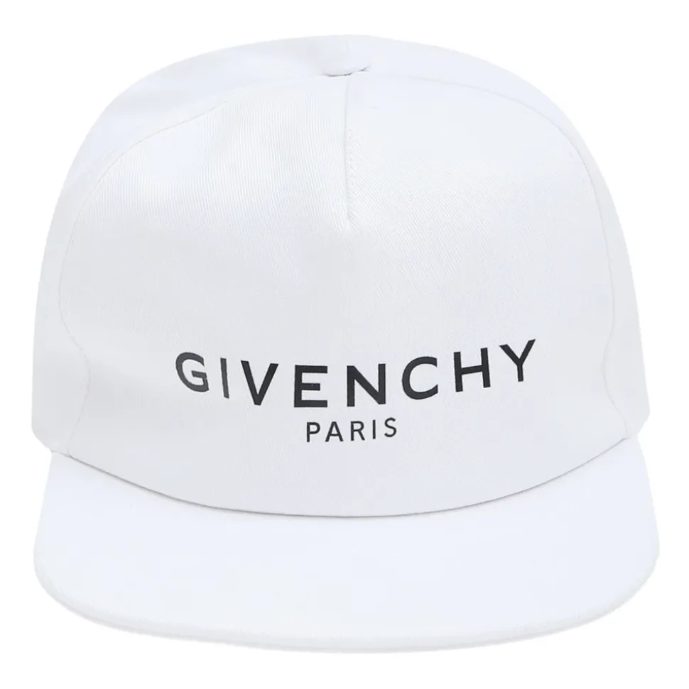 Gorra blanca con visera