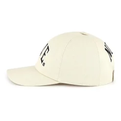 Gorra Blanca de Algodón con Logo Bordado