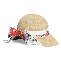 Gorra con Visera de Rafia