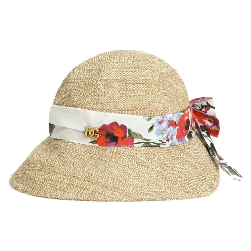 Gorra con Visera de Rafia