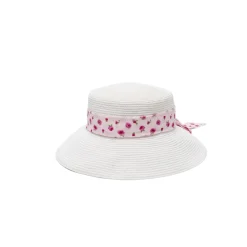 Gorra de ala ancha con corona plana