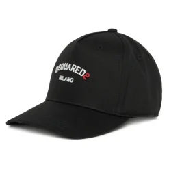 Gorra de béisbol ajustable con estampado de logo y bordado trasero
