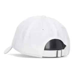Gorra visera curva blanca aire no estructurado
