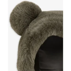 Gorro con Orejas de Pelo Sintético