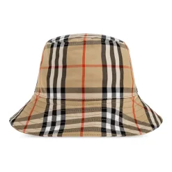 Gorro con patrón de cuadros