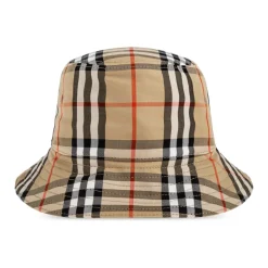 Gorro con patrón de cuadros