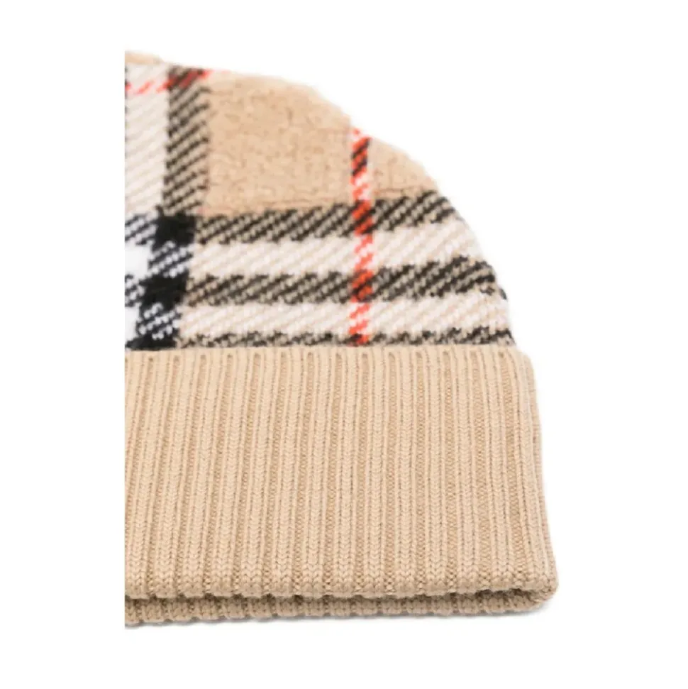 Gorro de Lana a Cuadros