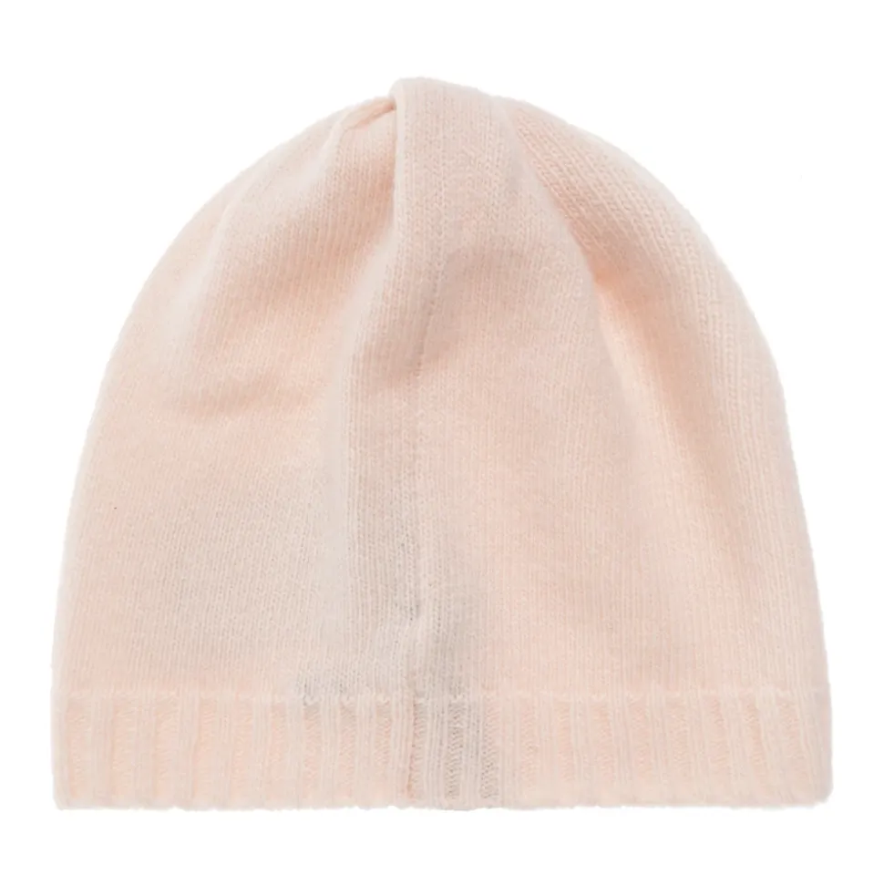 Gorro de lana con logo bordado