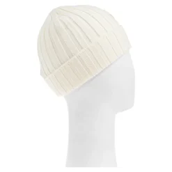 Gorro de lana con parche de logo