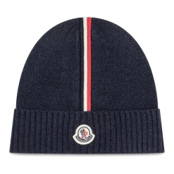 Gorro de Lana con Ribete Tricolor