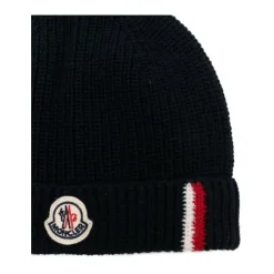 Gorro de punto acanalado