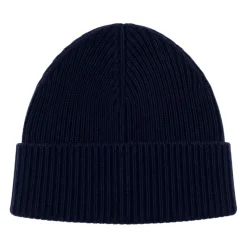 Gorro de punto acanalado