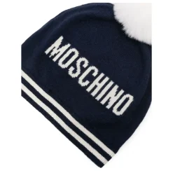 Gorro de Punto Pom Pom con Logo Teddy