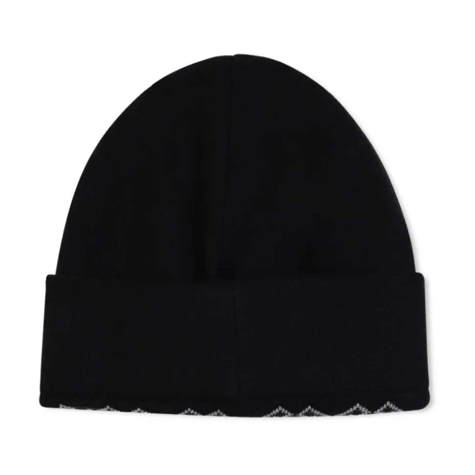 Gorro de punto reversible