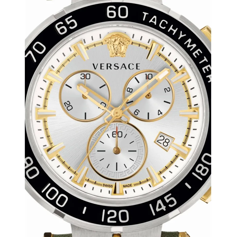 Greca Chrono Reloj Correa de Cuero