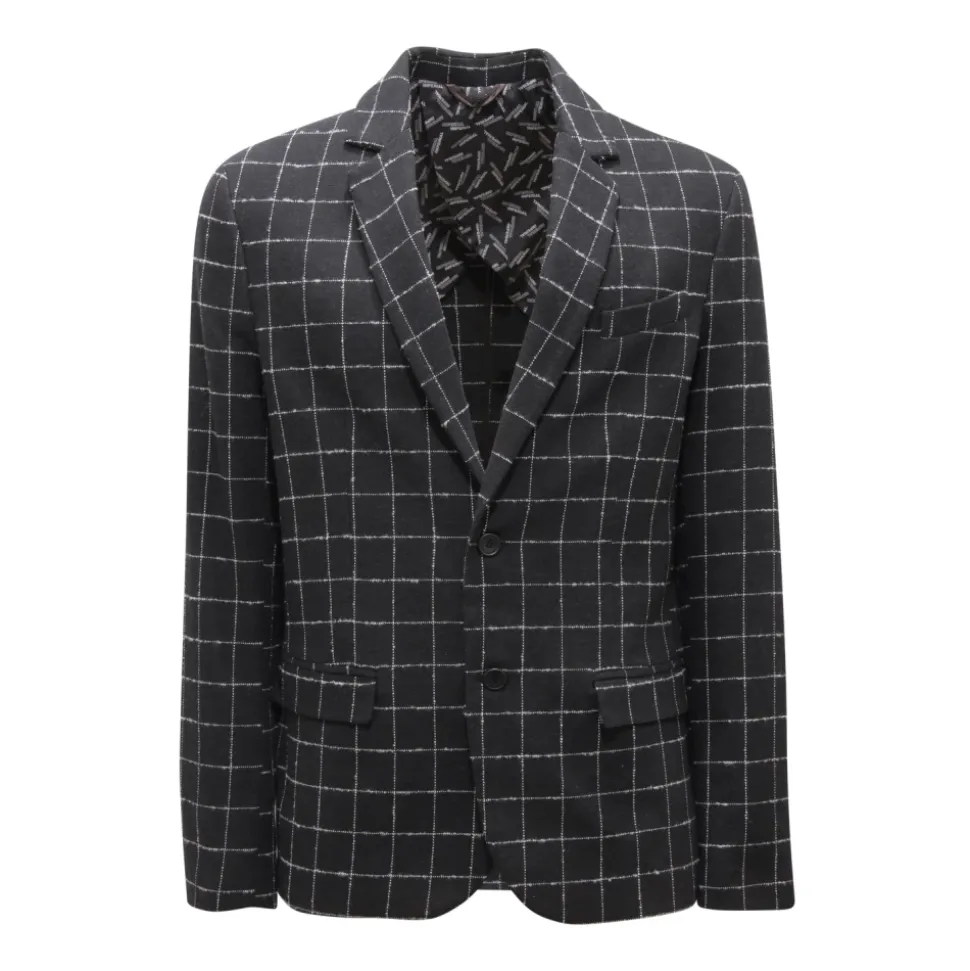 I4214 Giacca Check Jacket