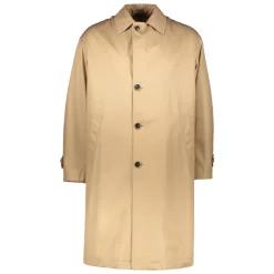Impermeable en gabardina de algodón