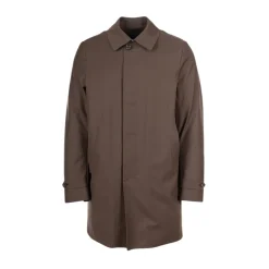 Impermeable en lana técnica