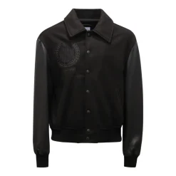JBF2303BK Chaqueta Universitaria Estilo Varsity
