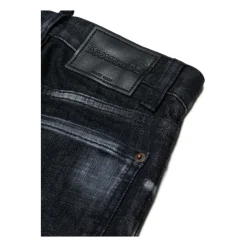 Jeans con efecto desgastado