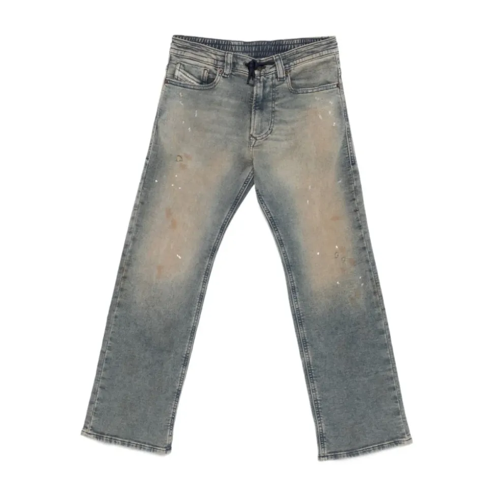 Jeans con efecto desgastado