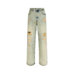 Jeans de Corte Ancho Turn Up