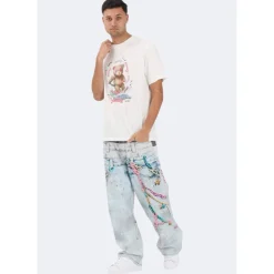 Jeans de corte holgado