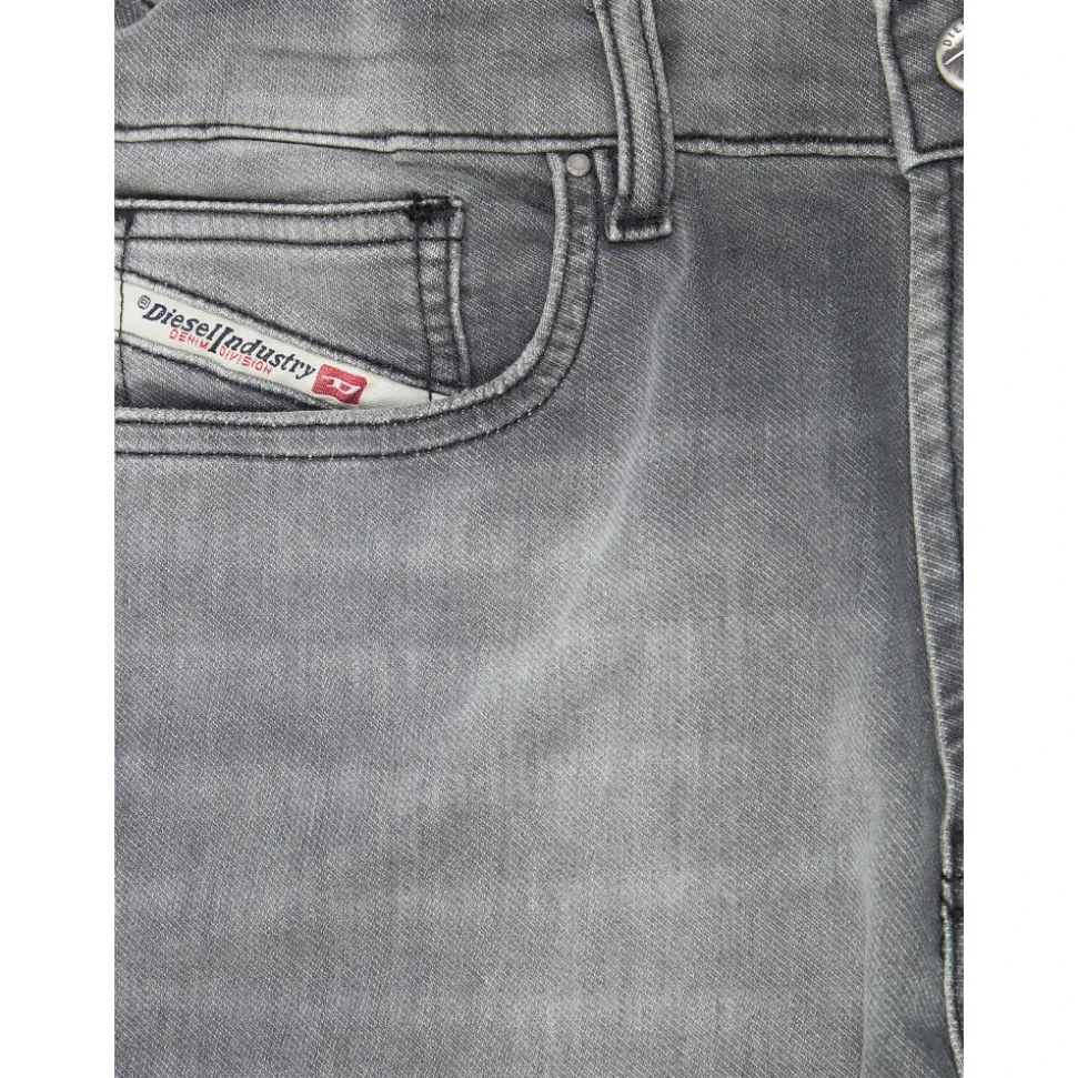 Jeans Dritto Grigio
