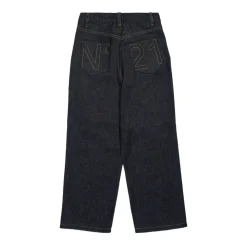 Jeans Infantiles Bordados Azul Marino