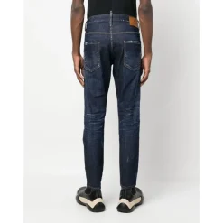 Jeans Skater Lavado Oscuro Limpio